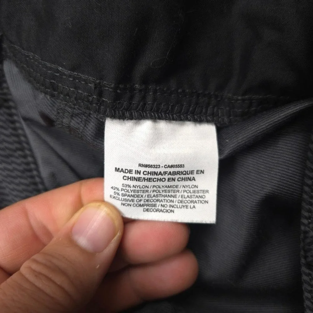 Nike Golf Tour Performance Dri-FIT Pants Mens 40x32‎ Gray Herringbone Stretch